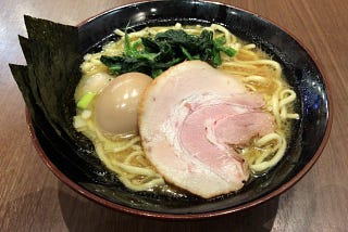 When eat the “Iekei-ramen” thing I thought