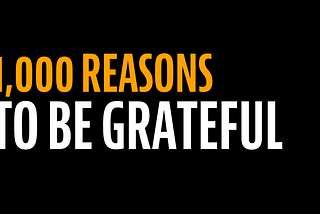 1,000 Reasons to Be Grateful (banner)
