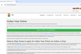 FOR KOREAN CITIZENS — INDIAN Official Indian Visa Online from Government — Quick, Easy, Simple…