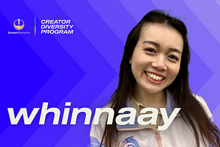 Diversity Program Creator Spotlight: whinnaay