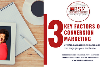3 Key Factors of Conversion Marketing