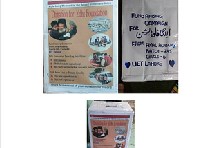 Funds Collection for Edhi Foundation (Circle-6)