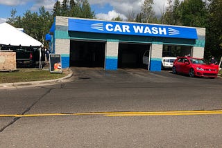‌On Wednesday, September 16 I went to the Car Wash off the central entrance in Duluth, MN.