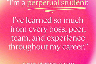 Wisdom Unlocked 🔓✨ Career Lessons from Leading Women: A Conversation with Susan Jurevics