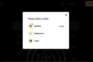 How to participate in TOTEM NFT auction