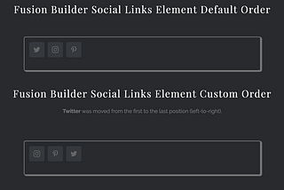How-to Change the Order of Social Media Links in the Avada Theme?