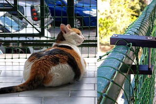 Building a safe 3rd floor balcony catio