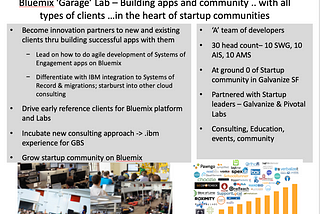 IBM Garage — Phase 1: A Startup within IBM is Announced
