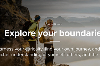 Travel Insurance that cares | UX Case Study on World Nomads