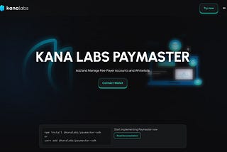 Kana Labs Tech Talks — Paymaster on Aptos