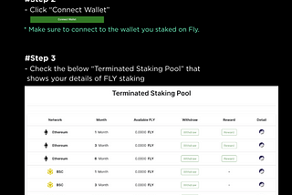FLY STAKING UPDATE
