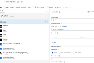 Run PowerShell Scripts on remote machine from Azure Continuous Integration Pipeline