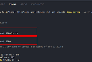 Create RESTful API with JSON Server and deploy it to Vercel