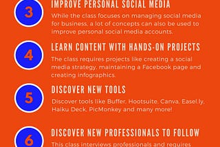 10 Reasons why UF students should take Social Media Management