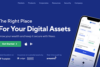 Nexo: The best place for lending, borrowing and saving crypto assets