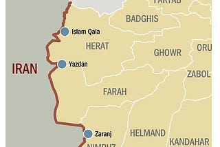Irán y el Talibán: enfrentamientos