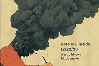 Note to Flipside: 12/22/23