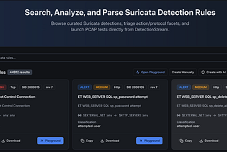 DetectionStream Just Got a Major Upgrade: Suricata Integration is Here!