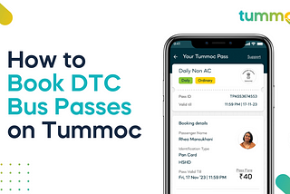 How To Book DTC Bus Passes Online On Tummoc