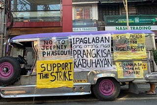 Took Me Long Enough: The Jeepney Modernization Program Is Not a No-Brainer