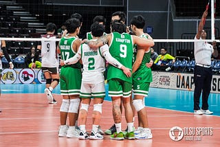 Green Spikers cruise past UP, improve to 5–1 record