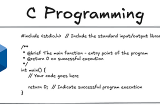 Programming in C and first principles