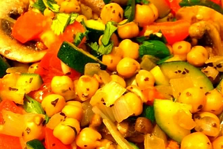 Stir-Fry — Garbanzo Stir-Fry