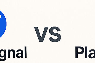 plainsignal vs plausible