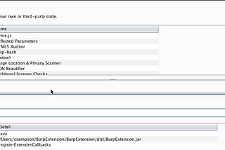 Writing a Burp Extension — Part One