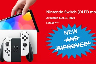 Why It Might Be Good That The Switch OLED is Disappointing