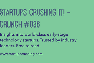 🔥 Crunch #036: Dashboards for Engineering Leaders, Magical Visuals and Branding With No Effort