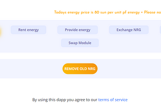 TronNRG and Stake 2.0