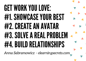 Four tips on how to get more of the work you love & a shameless plug for interactive stories.