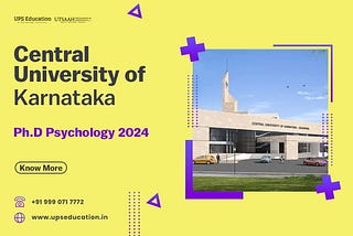 Central University of Karnataka | Ph.D psychology 2024