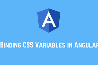 Binding CSS Variables in Angular