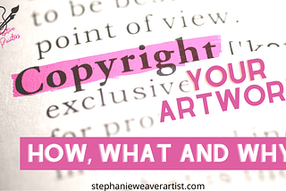 How to Copyright your artwork
