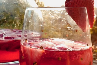 Drinks — Strawberry Sangria