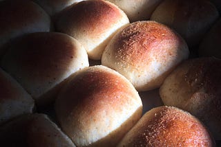 When bread rises…