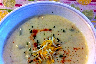 Soups, Stews and Chili — Seafood — Clam Chowder III
