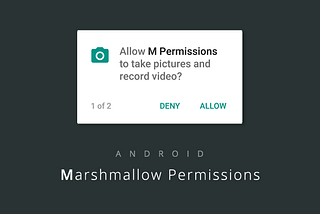 Android runtime permission with lower version compatibility