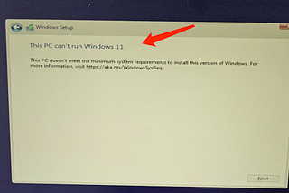 How to Bypass “This PC Can’t Run Windows 11” Error 2024 Edition