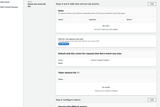 Setup AWS WAF with terraform