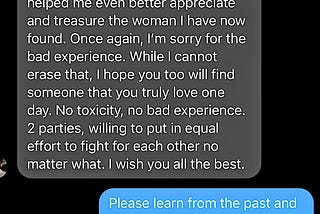 The Last Message from a Narcissist