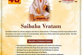 Shirdi Sai Baba Vratam