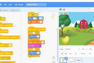 Scratch programming