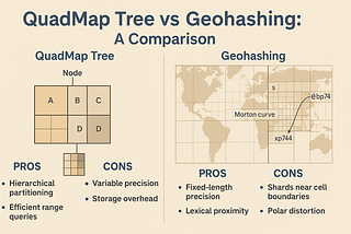 QuadMap Tree vs Geohashing: A Comparison