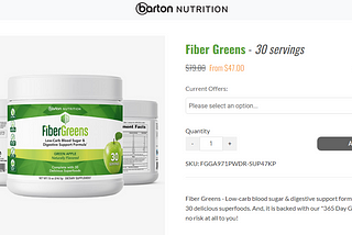 FiberGreens | Protect your Digestive System from Leaky Gut | Includes Free Shaker Bottle Hurry!!