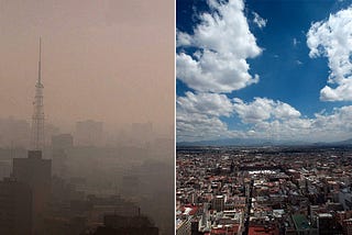 Lo que el aire contaminado nos devolvió