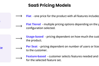 SaaS pricing models 101