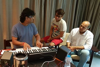 Panipat preps going on in full swing, Ashutosh Gowariker with Ace Music Directors Ajay and Atul for…